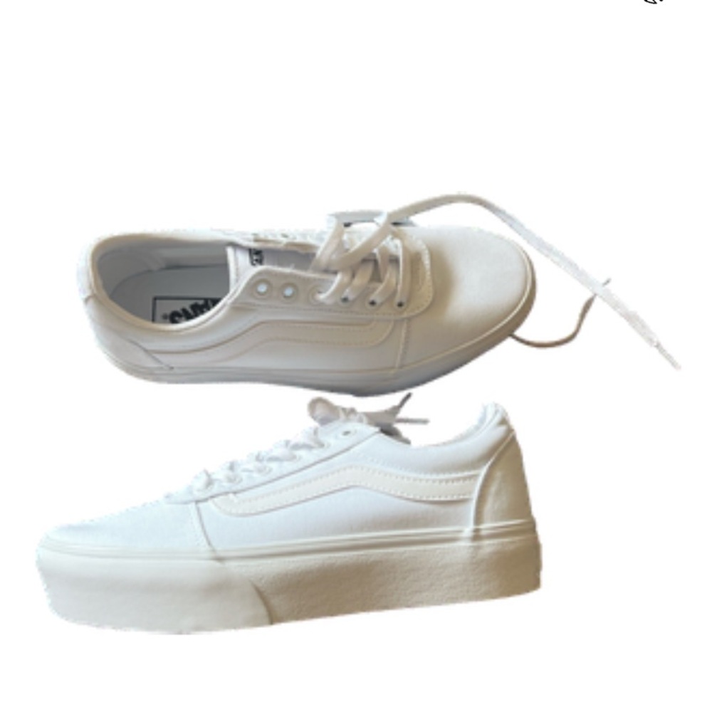 Vans Ward Platform white